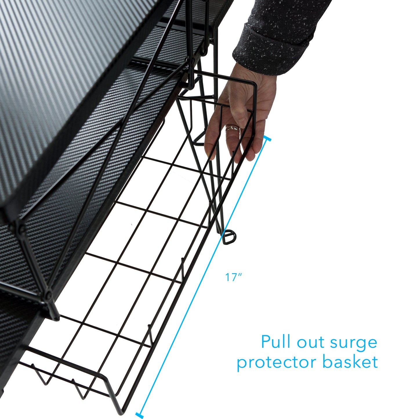 Gaming Desk Pro - Metallic Black