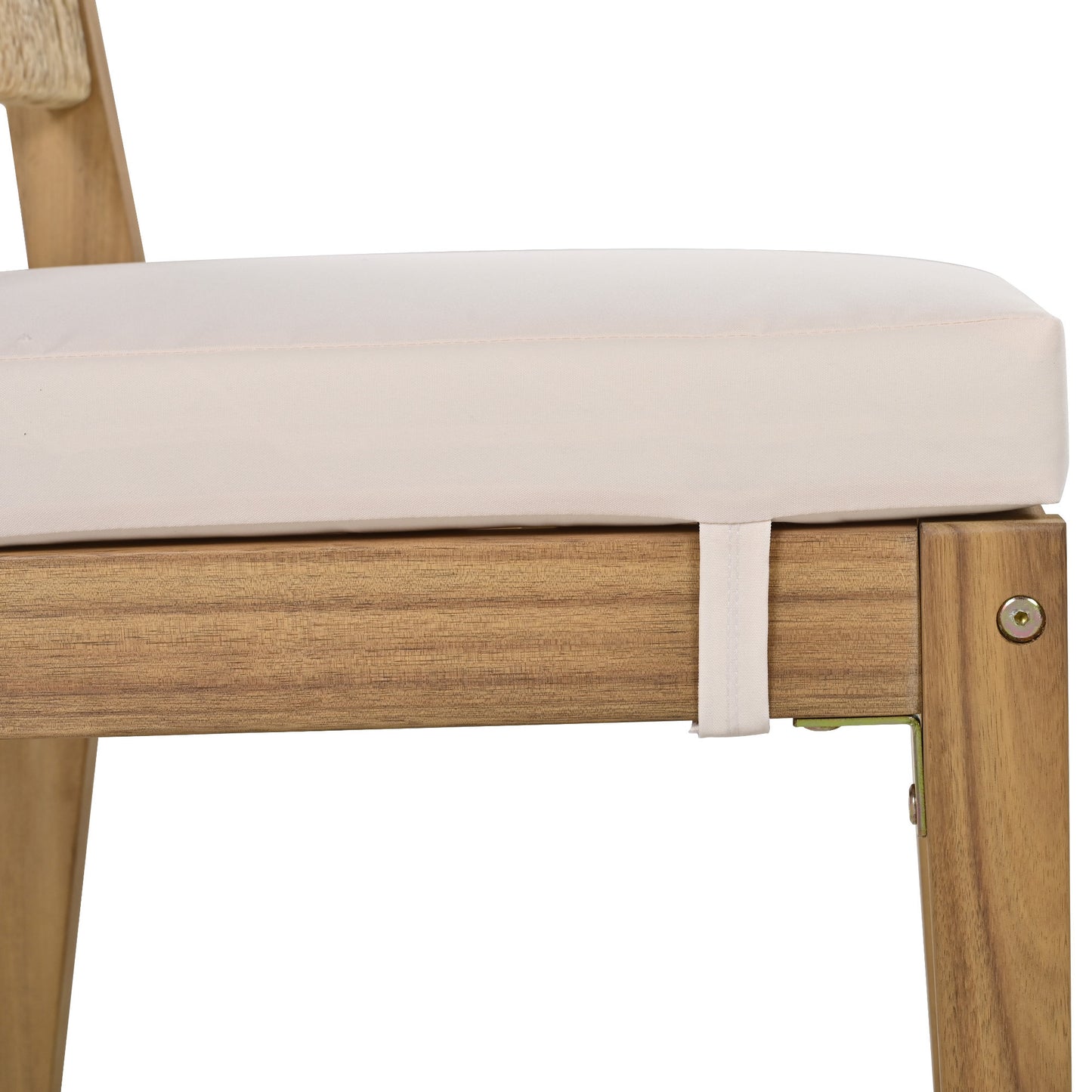 Multi-person Outdoor Dining Table and Chair Set, Thick Cushions