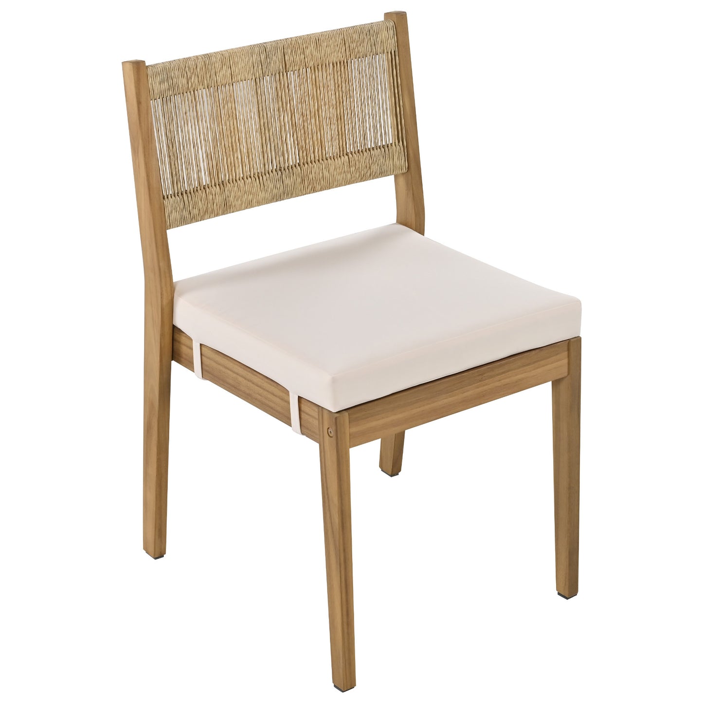 Multi-person Outdoor Dining Table and Chair Set, Thick Cushions