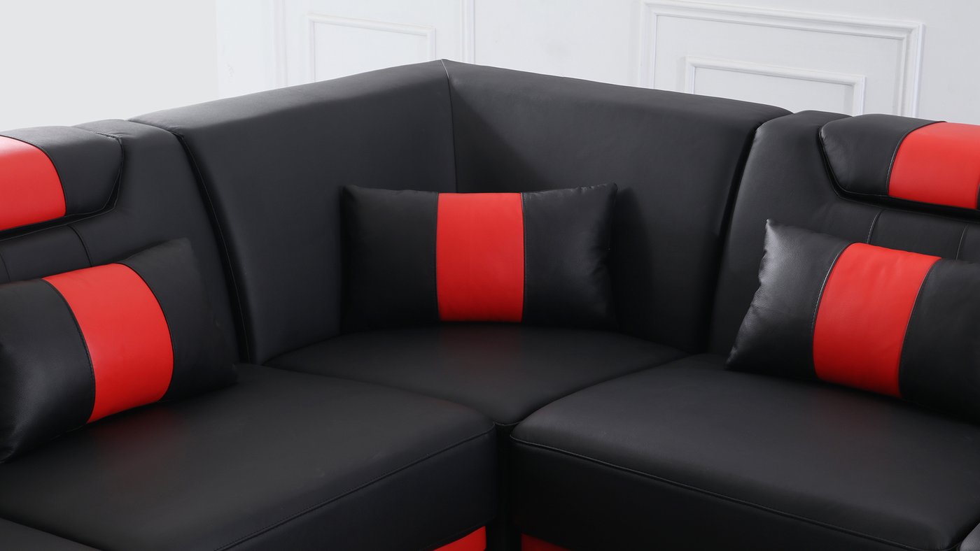 Sectional with LED Lights