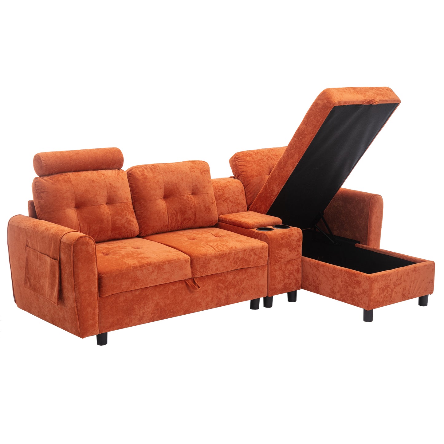 Serene storage sofa / Cozy living room sectional