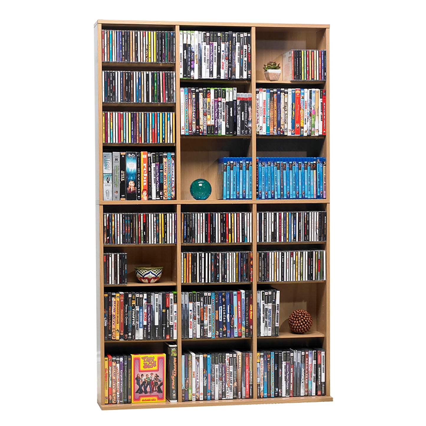 Oskar Media 756 Wall-Unit in Maple