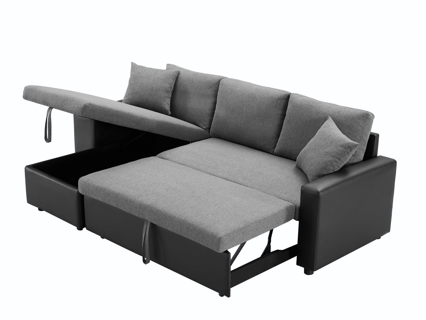 Artemax Linen Reversible Sleeper Sectional