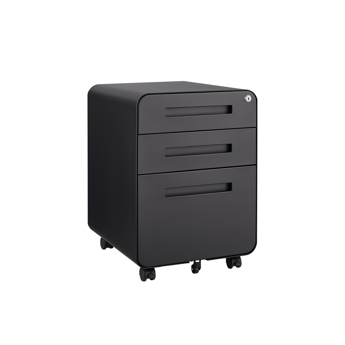3 Drawer Mobile File Cabinet Under Desk Office