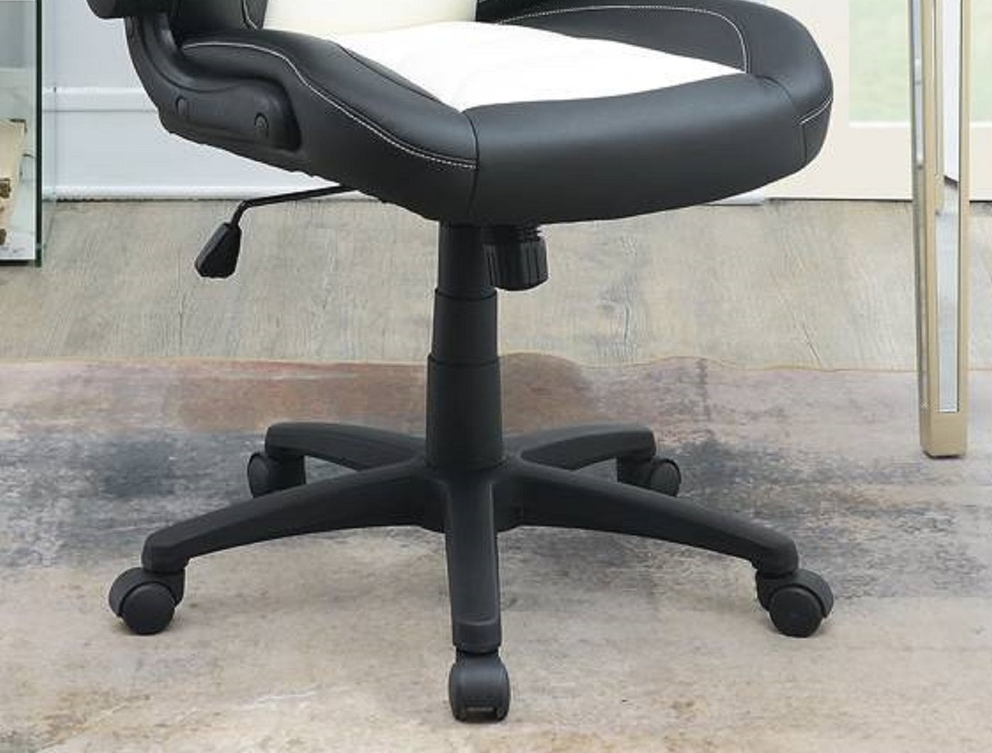 Relax Gaming Office Chair Work Black And White Color