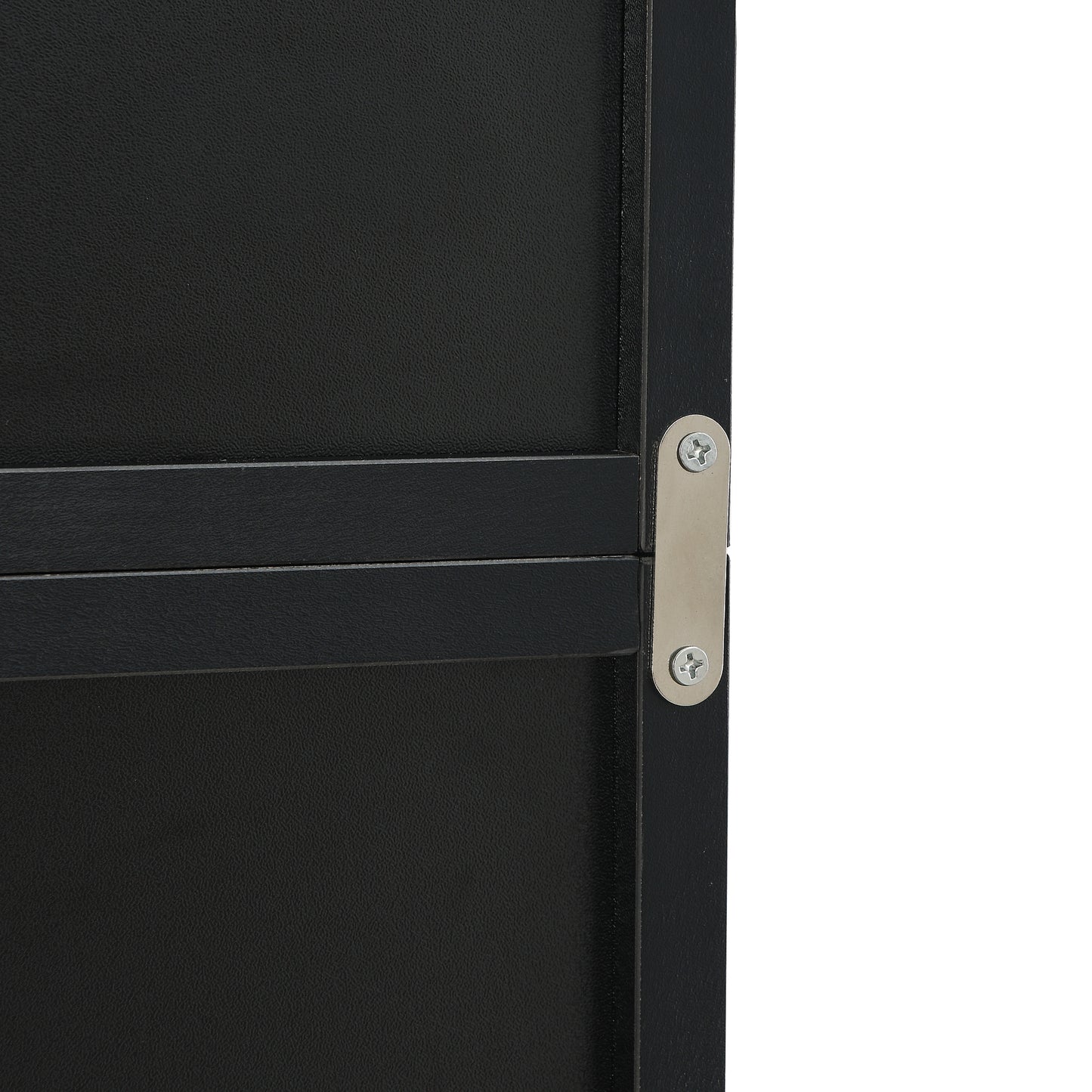 Slim Storage Cabinet with Adjustable Shelves for Home Office