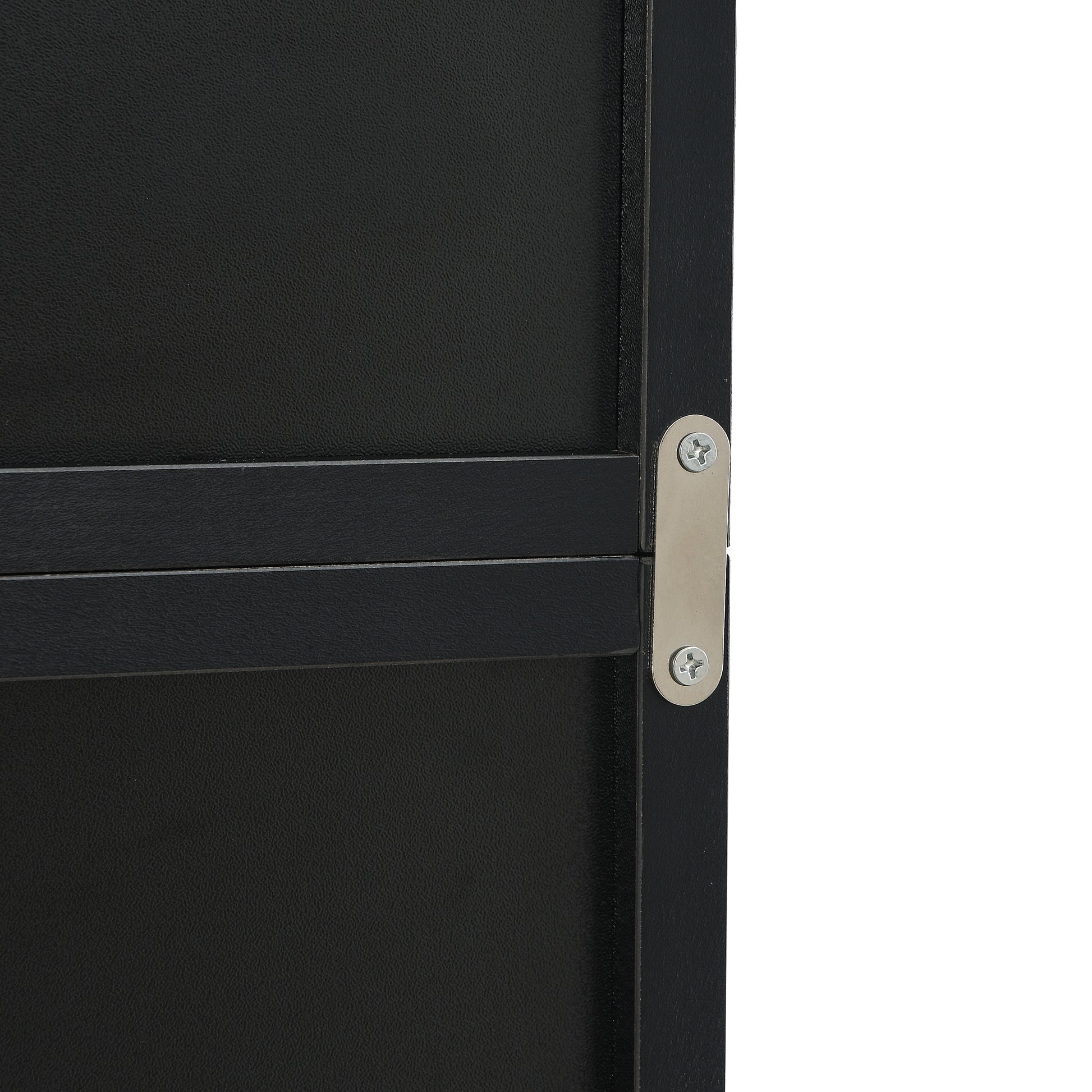 Slim Storage Cabinet with Adjustable Shelves for Home Office