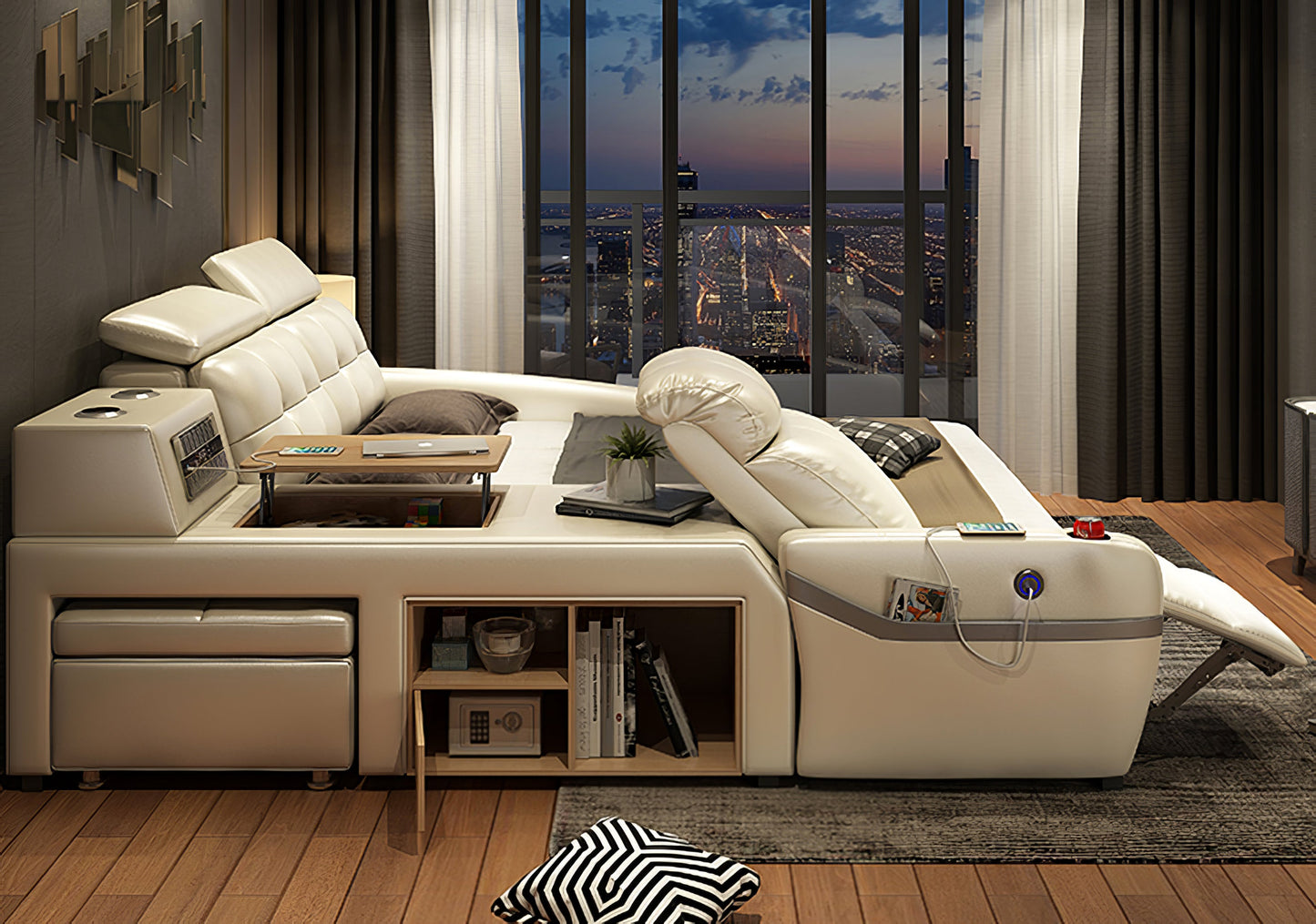 Multifunctional Smart Bed | Futuristic Furniture