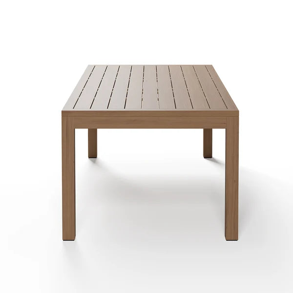 7 Pieces Outdoor Dining Set For 6 with Rectangle Table