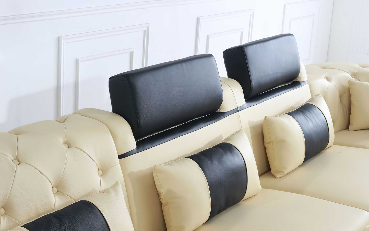 Tion Modern Sectional Sofa with LED Light