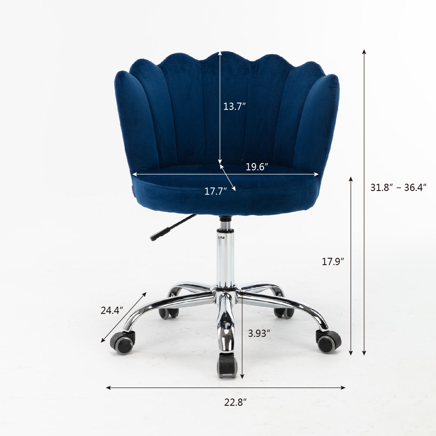 Modern Leisure office Chair Blue
