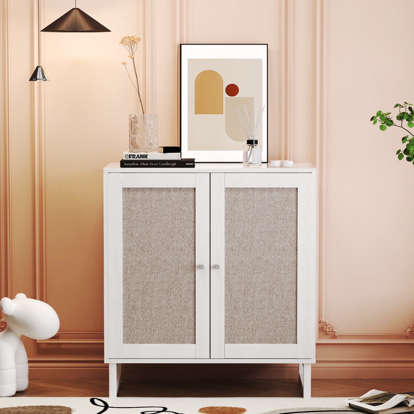 Storage Cabinet with Doors, Cabinet Sideboard Buffet Cabinet