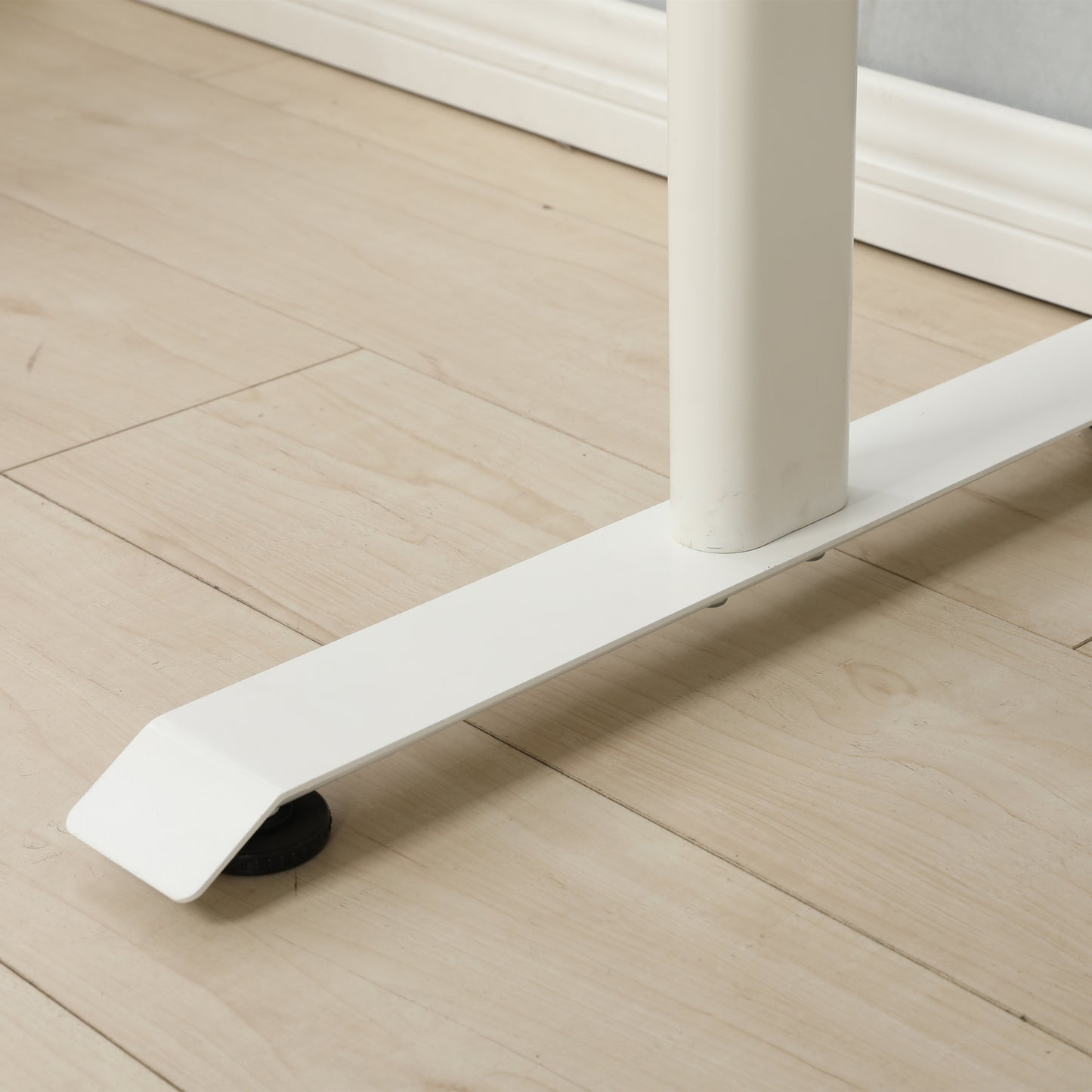 Adjustable Height Stand up Desk with Metal Drawer
