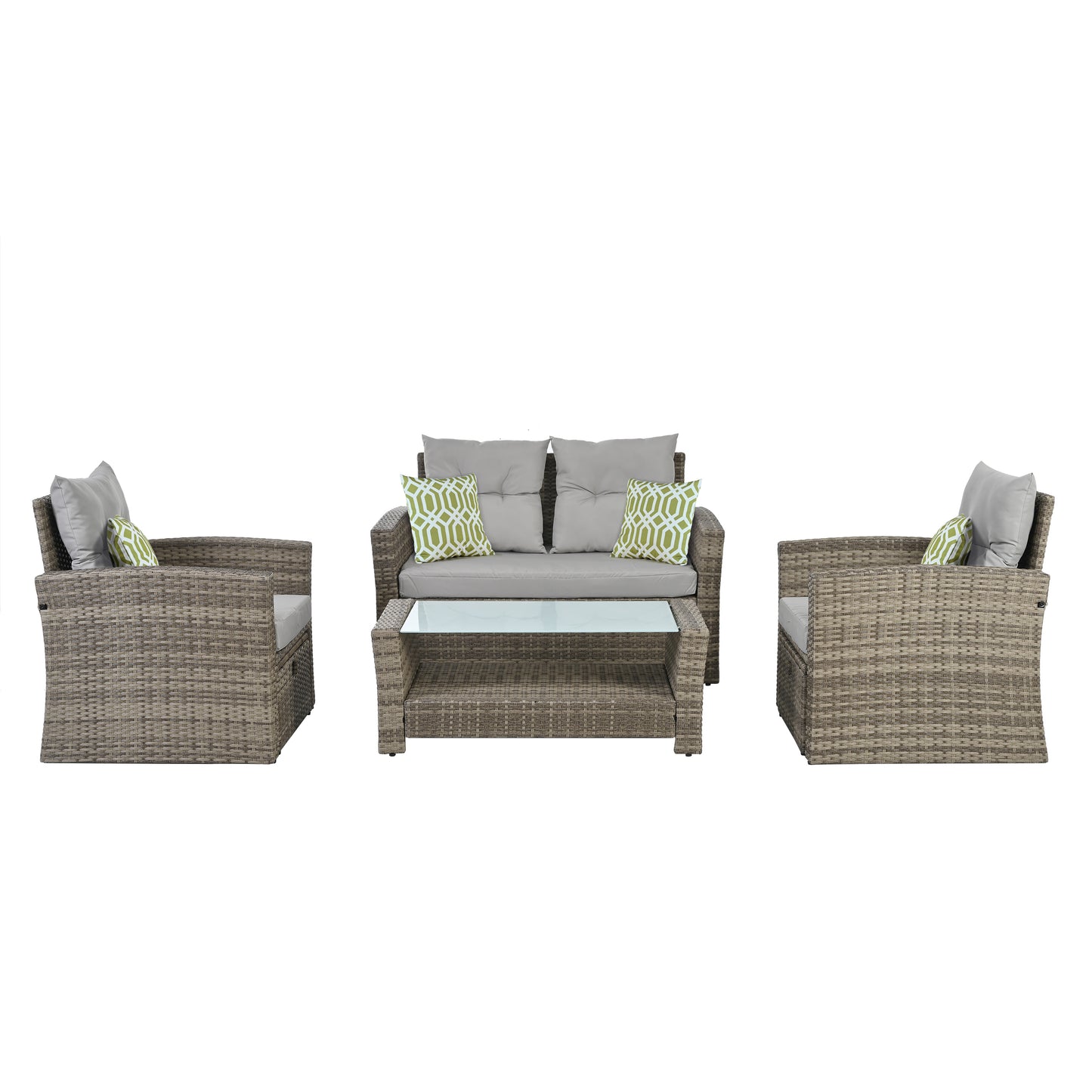 Patio Furniture, Outdoor Furniture, Seasonal 6 Set, Coffee Table