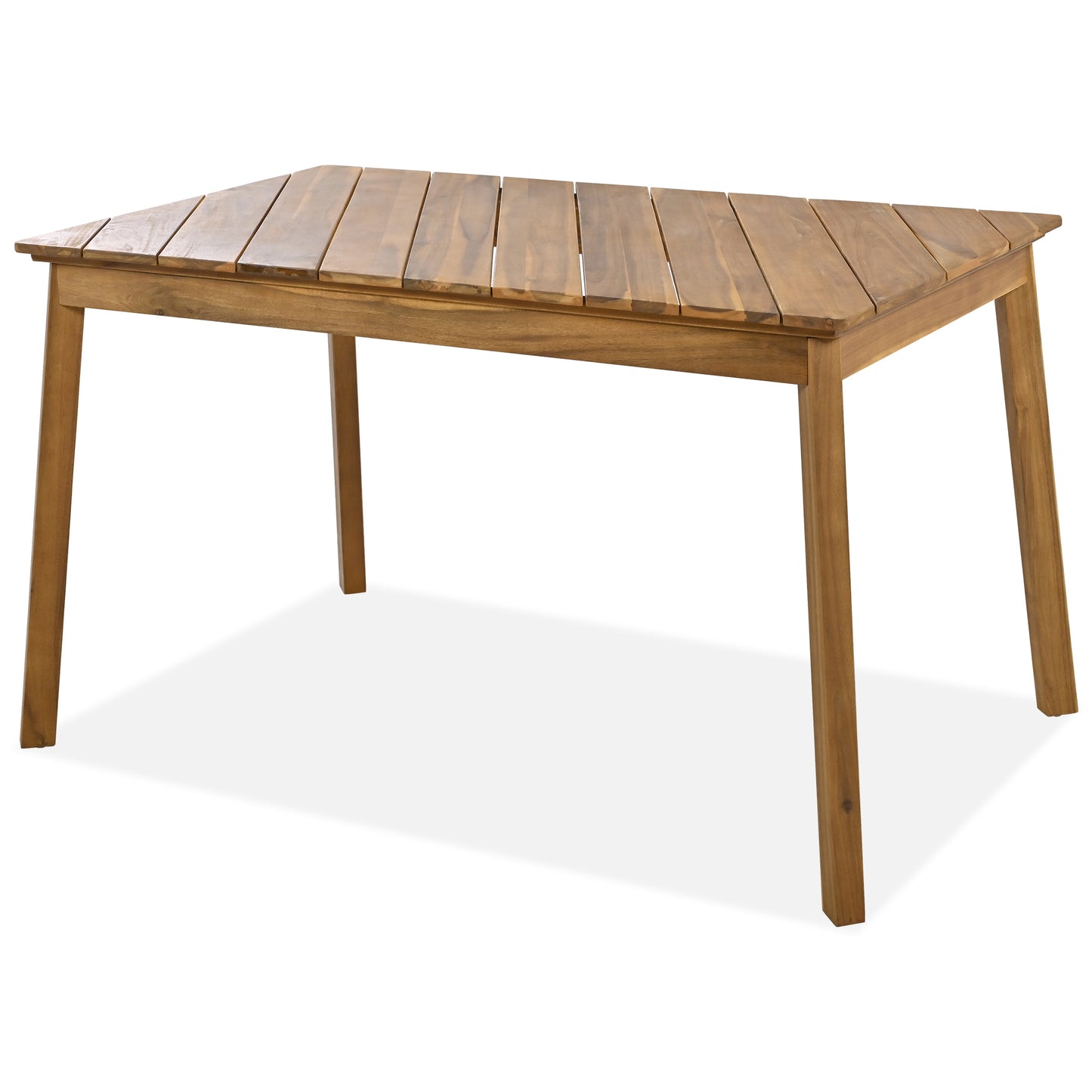 3 Pieces Acacia Wood Dining Set For Outdoor & Indoor Furniture