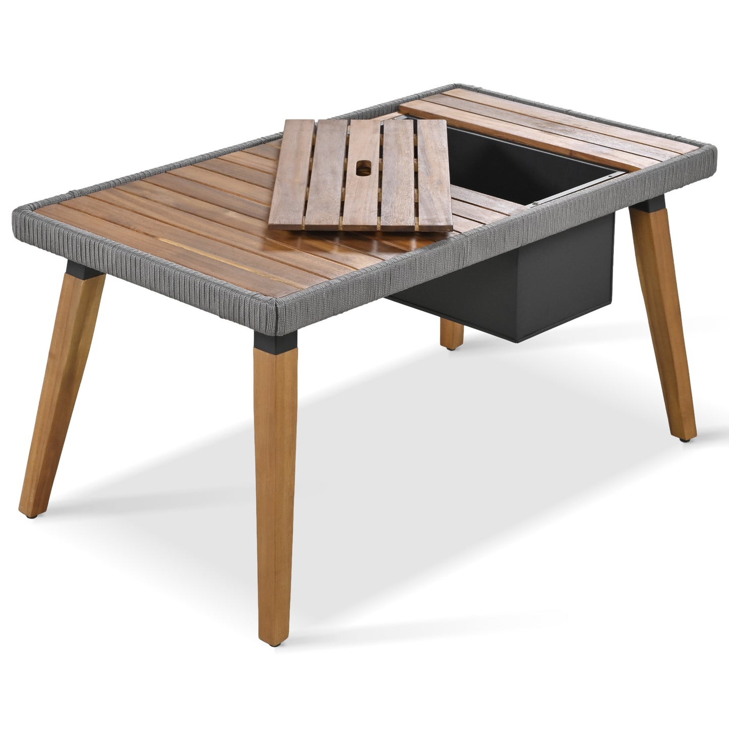 6-Piece Patio Outdoor Furniture, Bar Table
