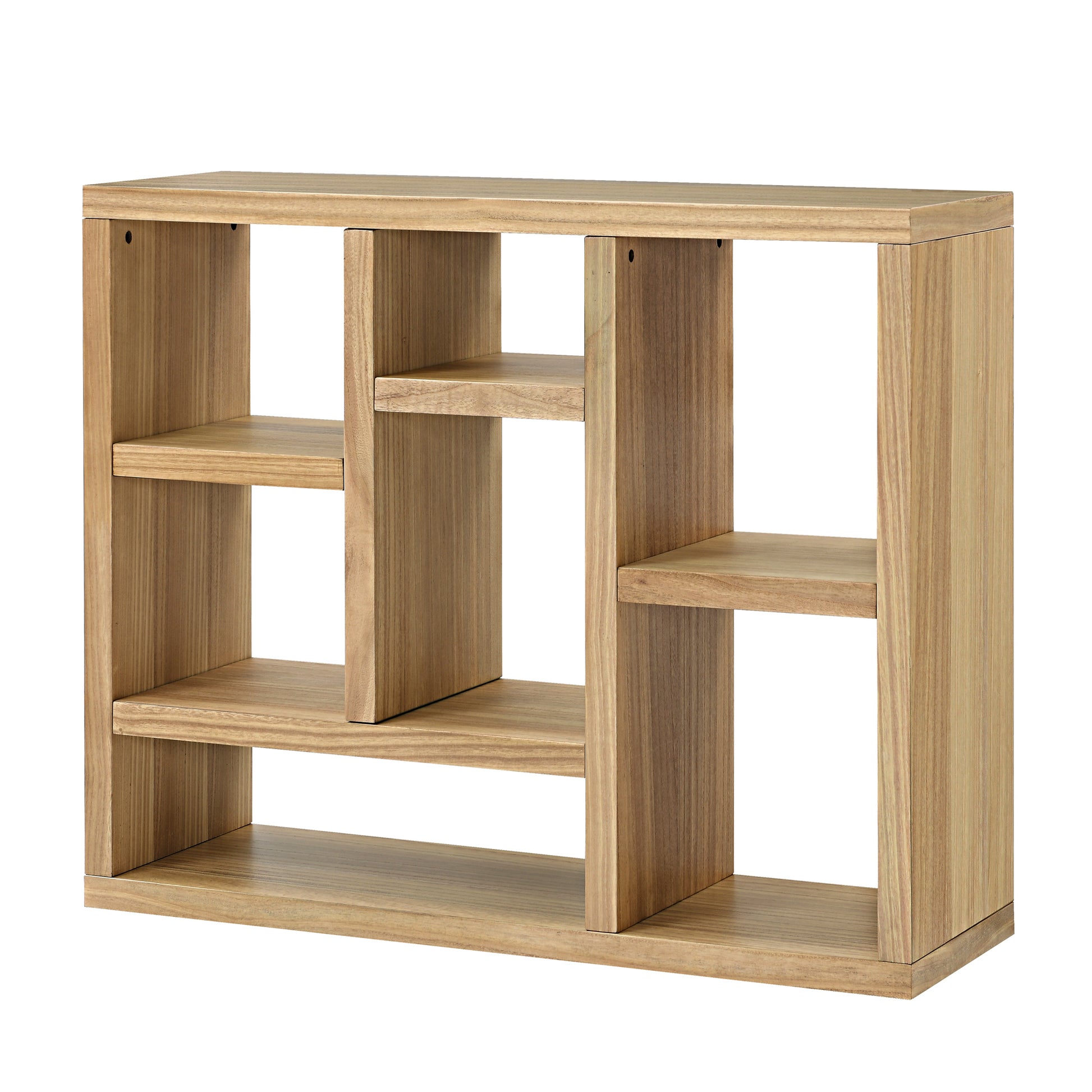 Freestanding Display Storage Cabinet with 7 Cube Storage Spaces
