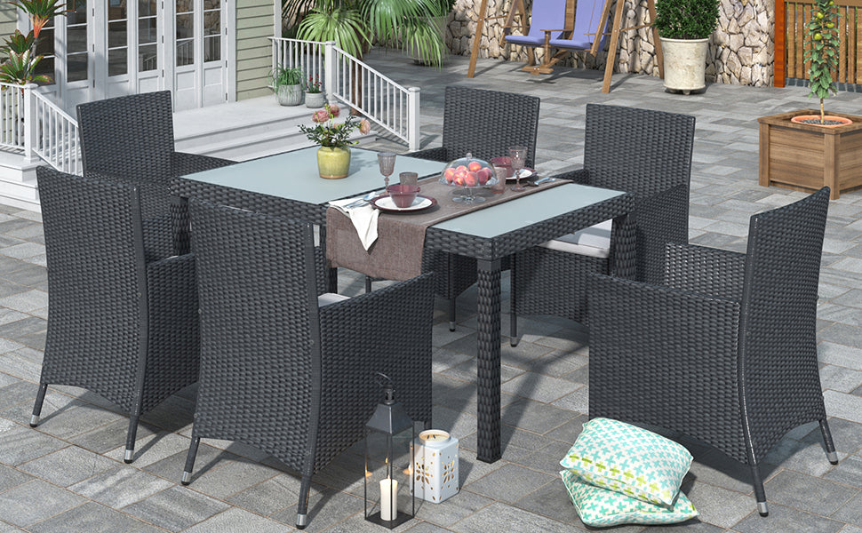 7-piece Patio Outdoor Dining set