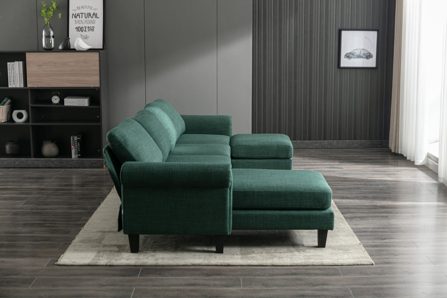 COOLMORE Accent Living Room Sofa Sectional