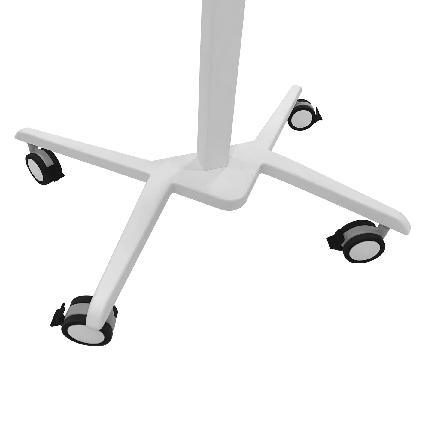 Mobile Laptop Computer Stand, Height Adjustable, Tiltable Tabletop