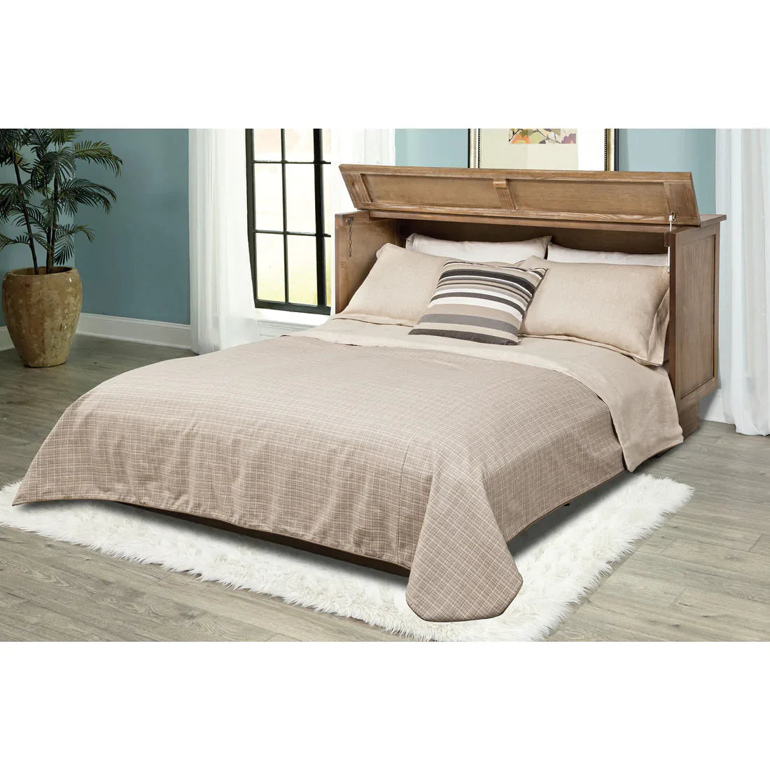 Brussels Style Queen Murphy Bed