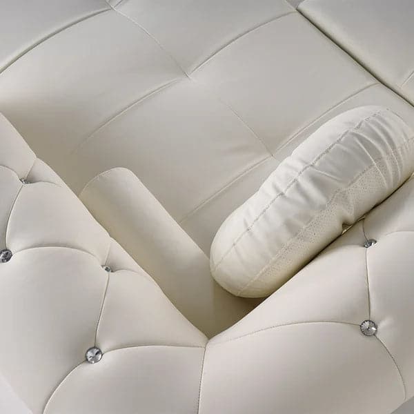 L-Shaped Sectional Sofa: 5-Seater Loveseat