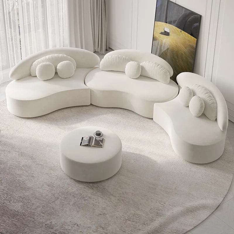 7-Seat Sofa Round Sectional Modular
