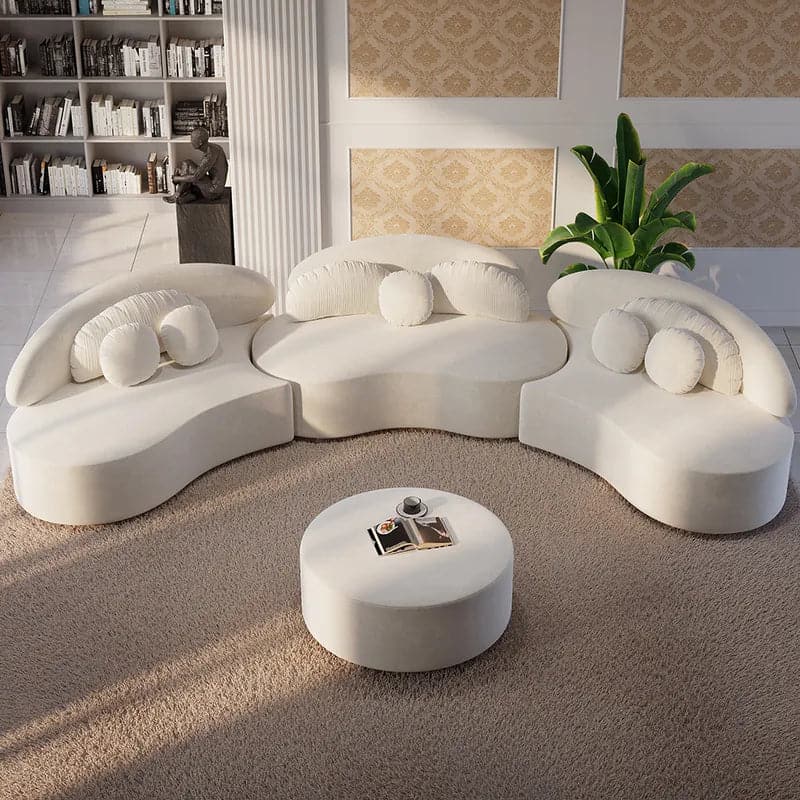 7-Seat Sofa Round Sectional Modular