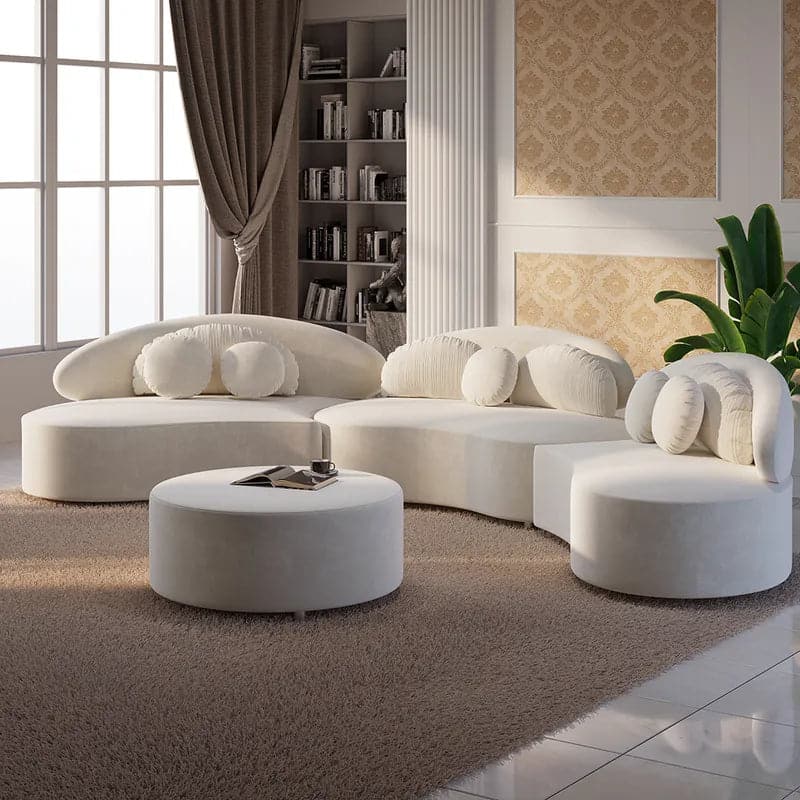 7-Seat Sofa Round Sectional Modular