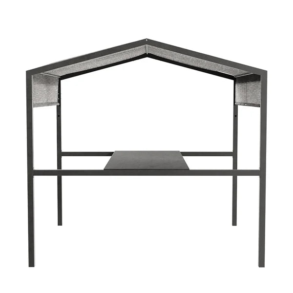 Outdoor Patio Adjustable Height Dining Table, Canopy, Bar Table