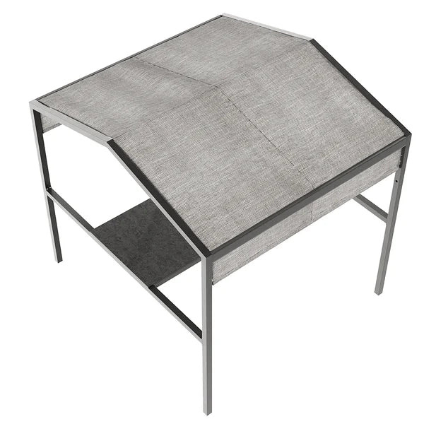 Outdoor Patio Adjustable Height Dining Table, Canopy, Bar Table