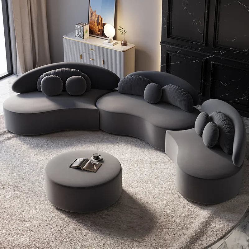 7-Seat Sofa Round Sectional Modular