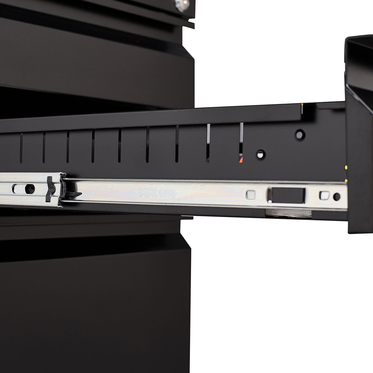 3-Drawer Mobile File Cabinet with Lock, Office Storage