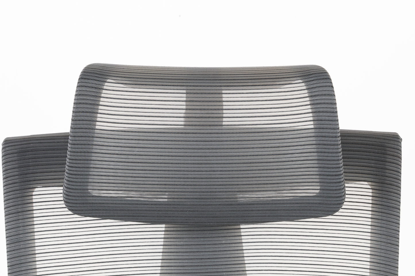 Executive office chair with headrest and 2D armrest