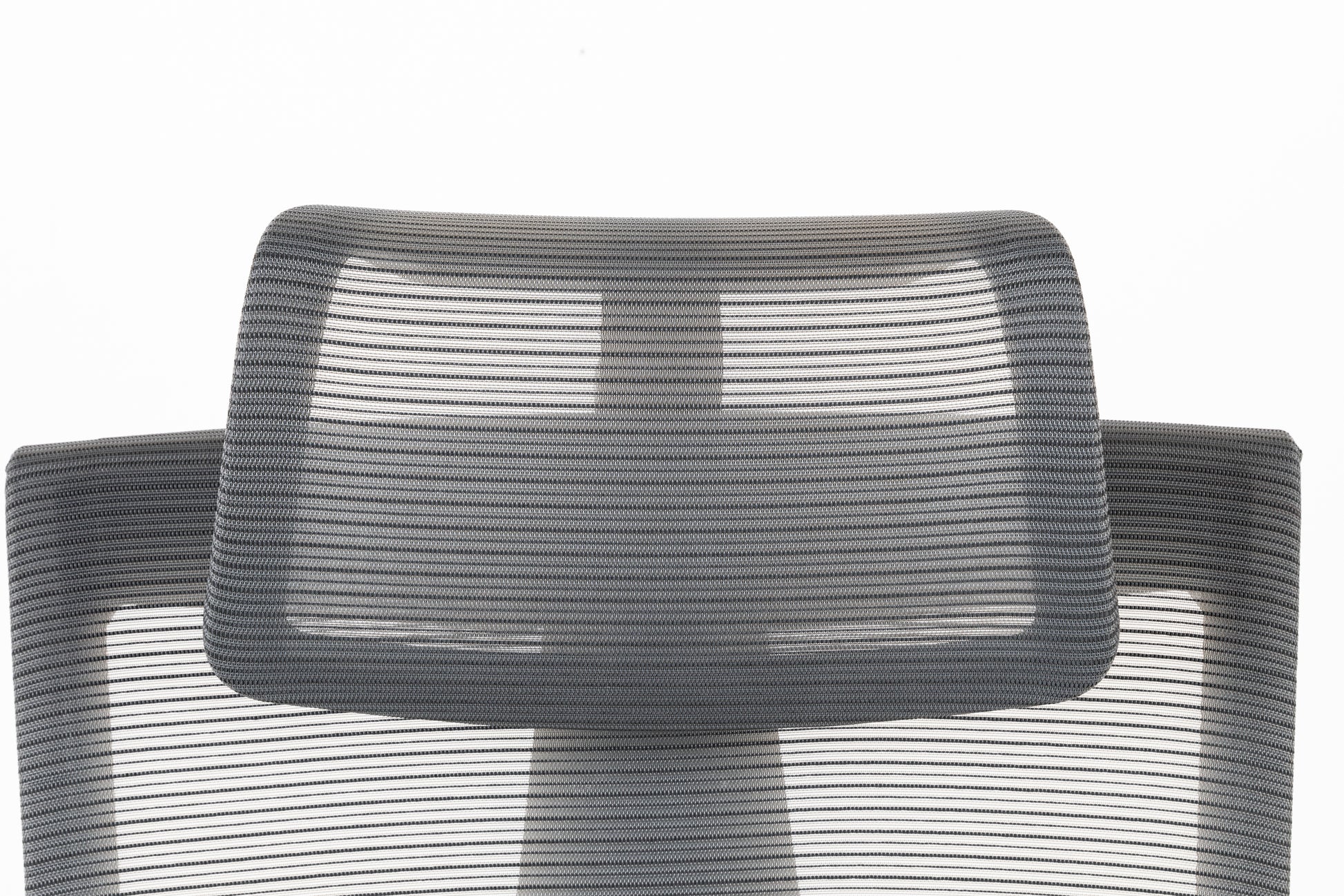 Executive office chair with headrest and 2D armrest