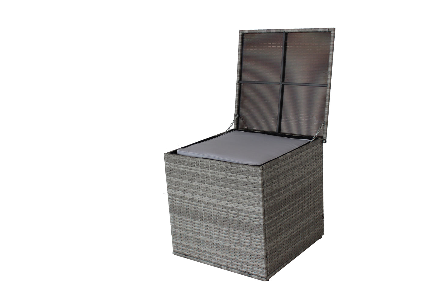 4 Piece Patio Sectional Outdoor Furniture with Storage Box