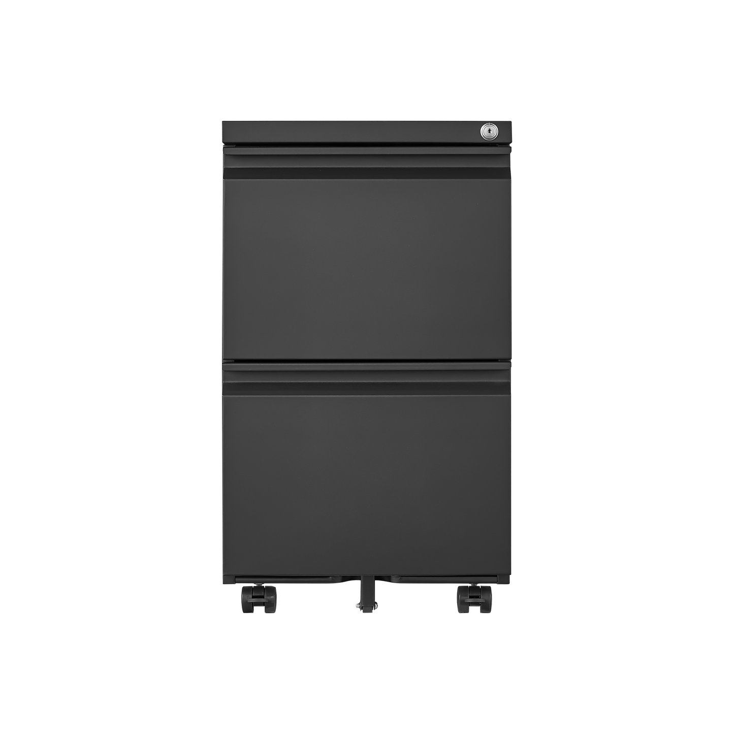 2 Drawer File Cabinet with Lock