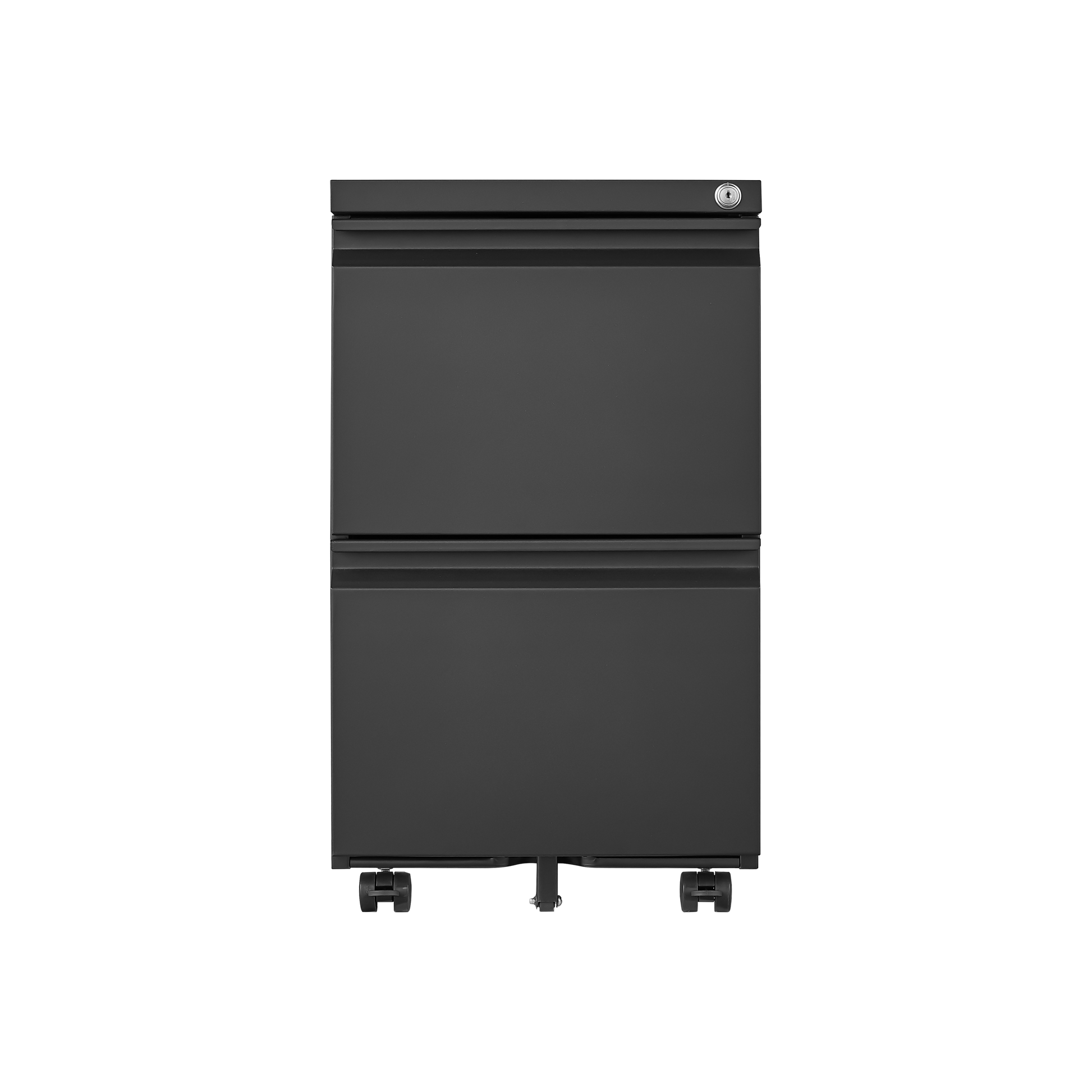 2 Drawer File Cabinet with Lock