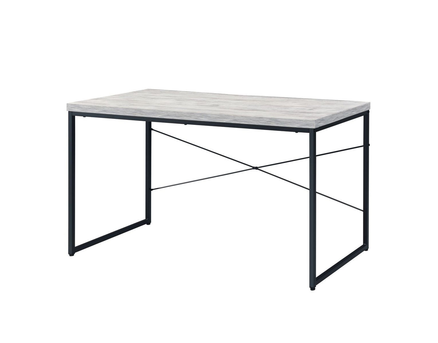 Jurgen Desk, Antique White & Black