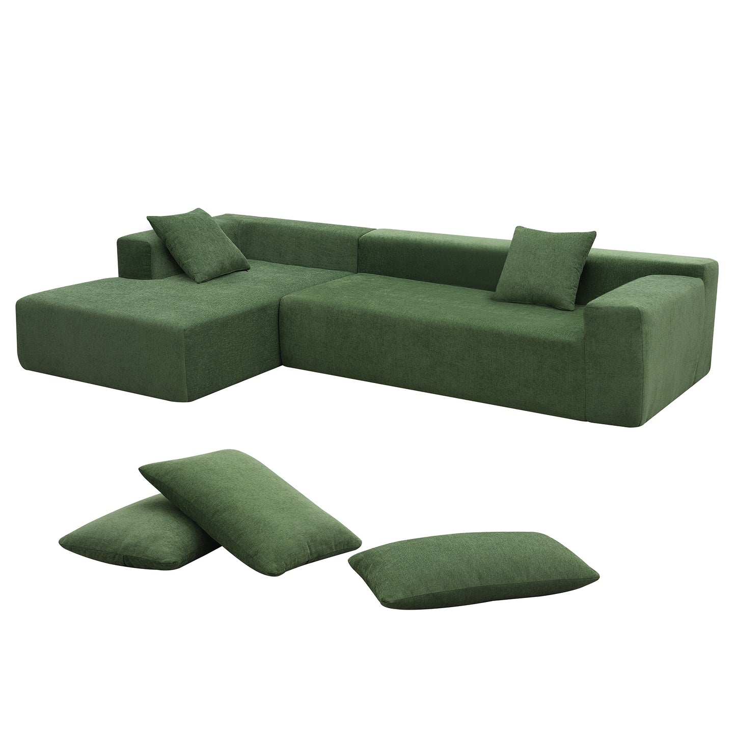 Sectional Sleeper, Living Room, 2 PC, L-Shape