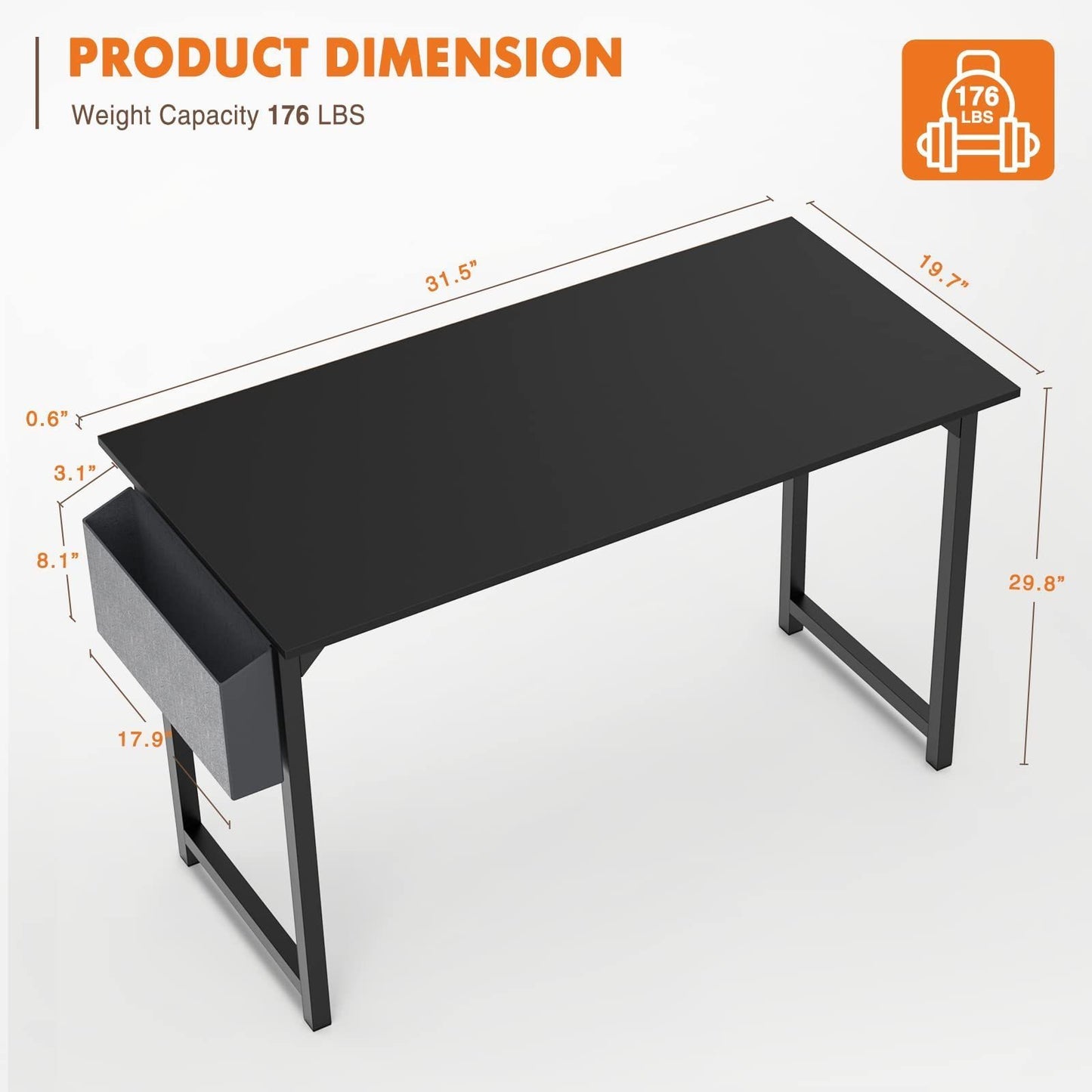 Modern Simple Style Wooden Work Office Desks with Storage