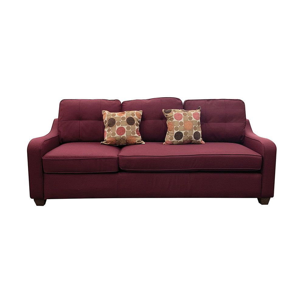 Cleavon II Sectional Sofa with 2 Red Pillows