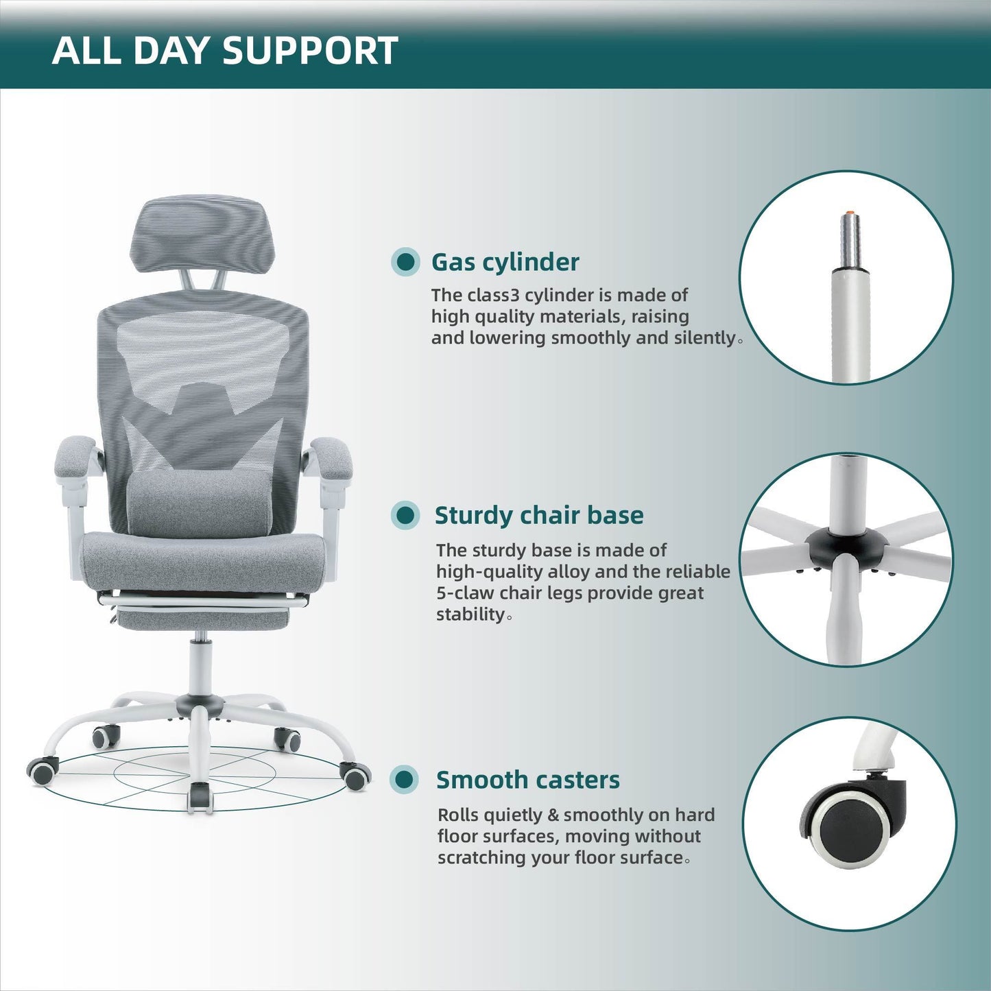 Computer Ergonomic Office Chair Lumbar Support Pillow