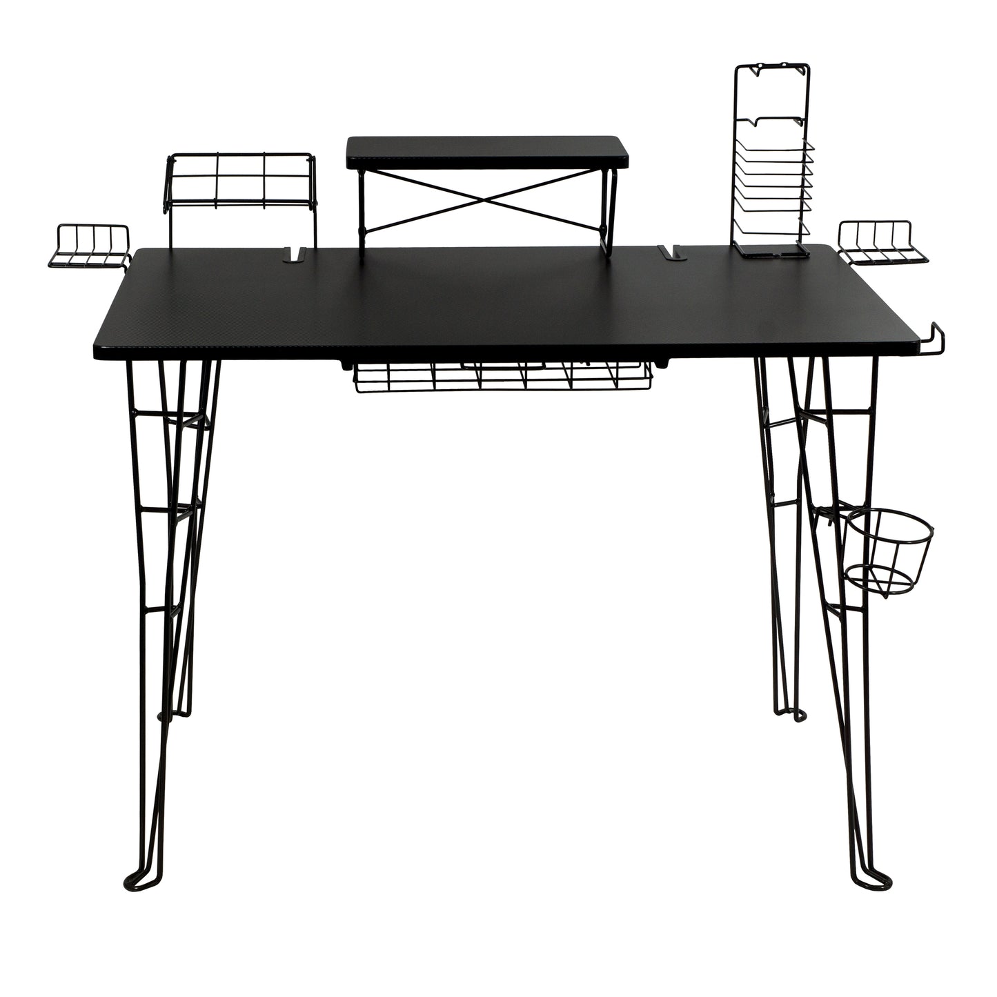 Gaming Desk Pro - Metallic Black