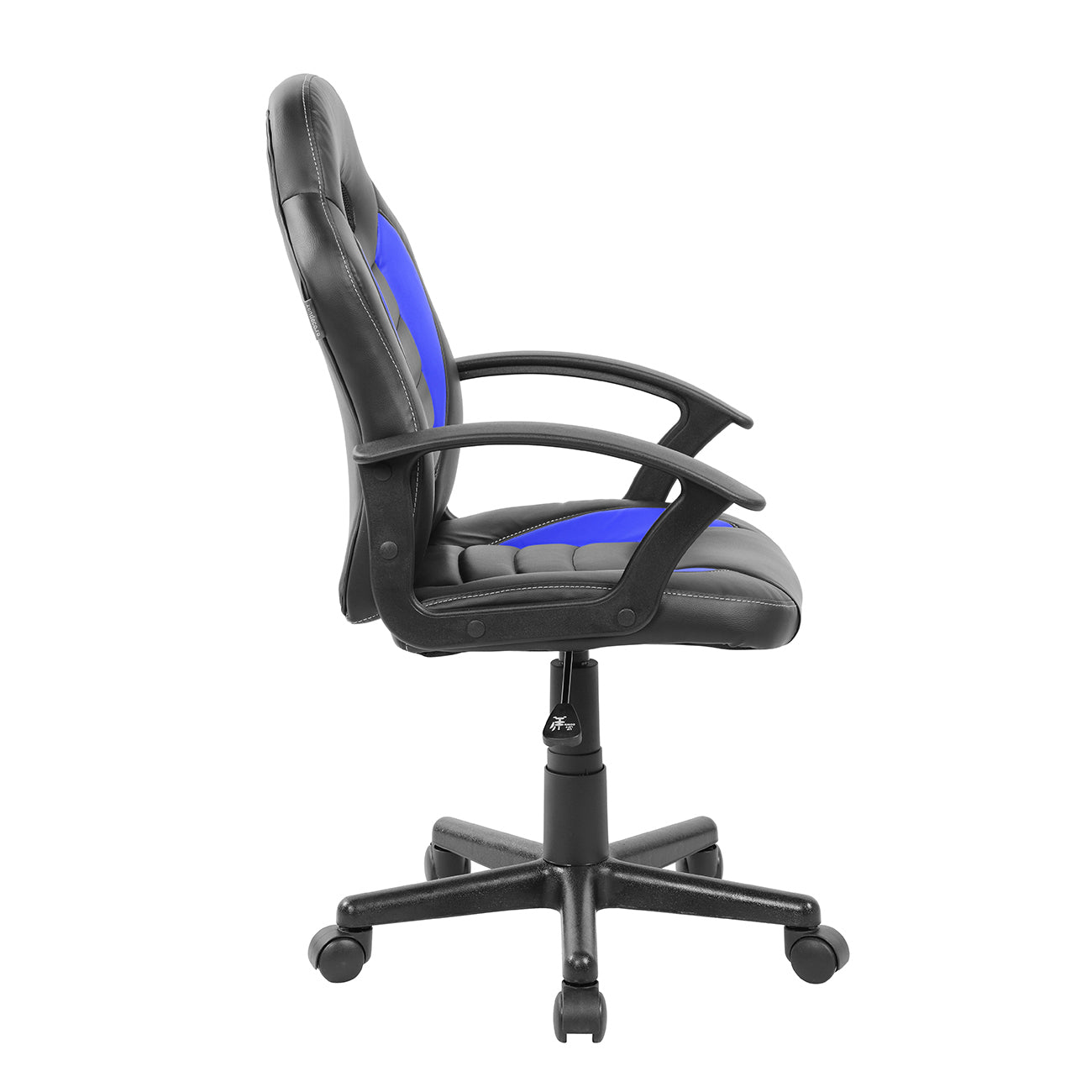 Gaming and Student Racer Chair with Wheels, Blue
