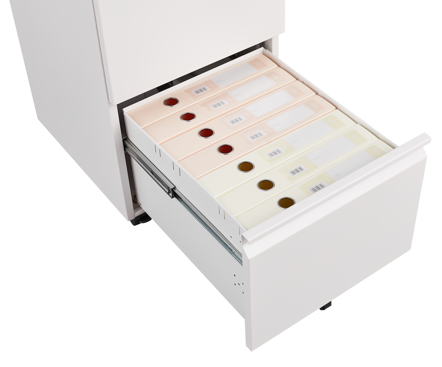 2 Drawer Mobile File Cabinet with Lock, Desk Office
