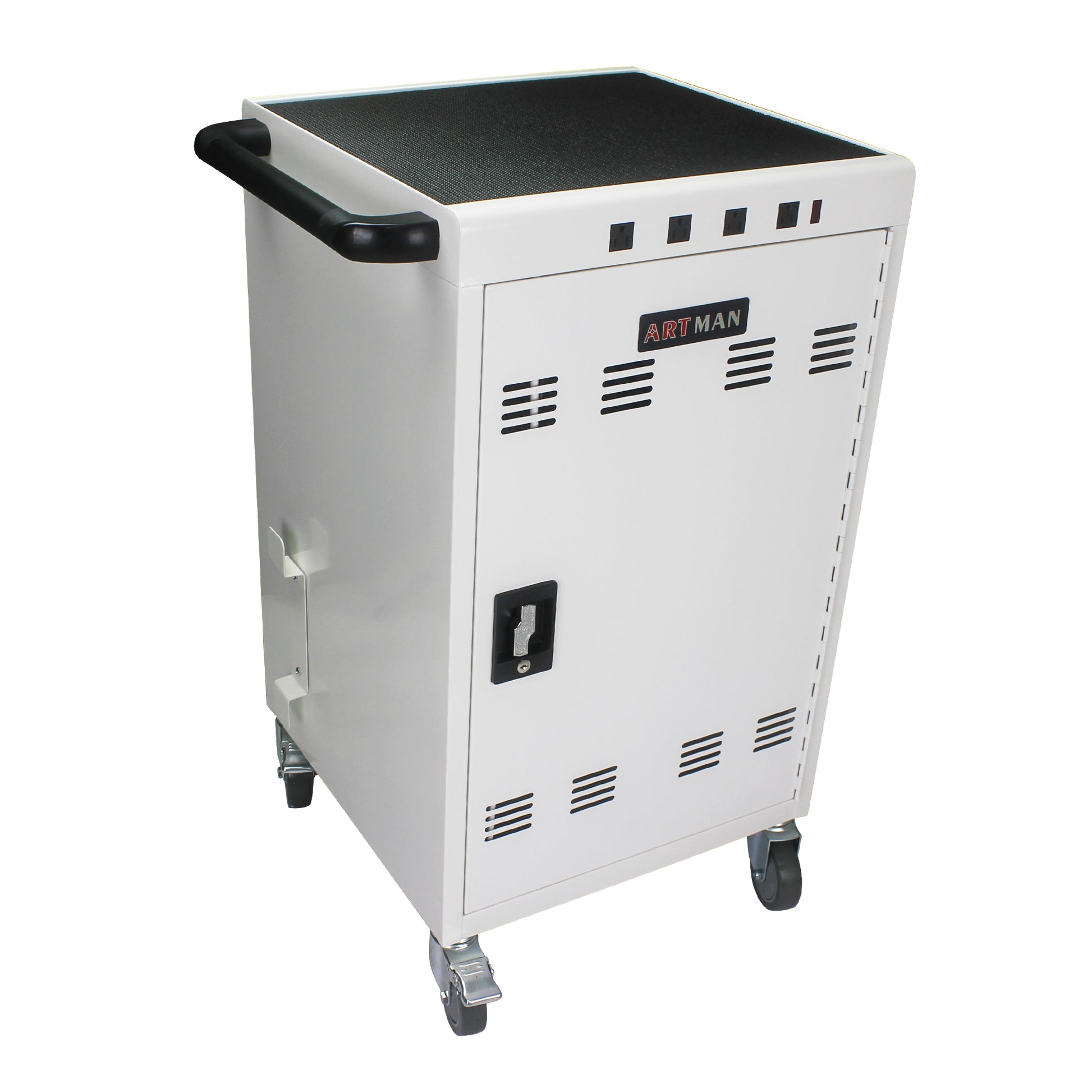 Mobile Charging Cart and Cabinet for Tablets, Laptops 31+4-Device