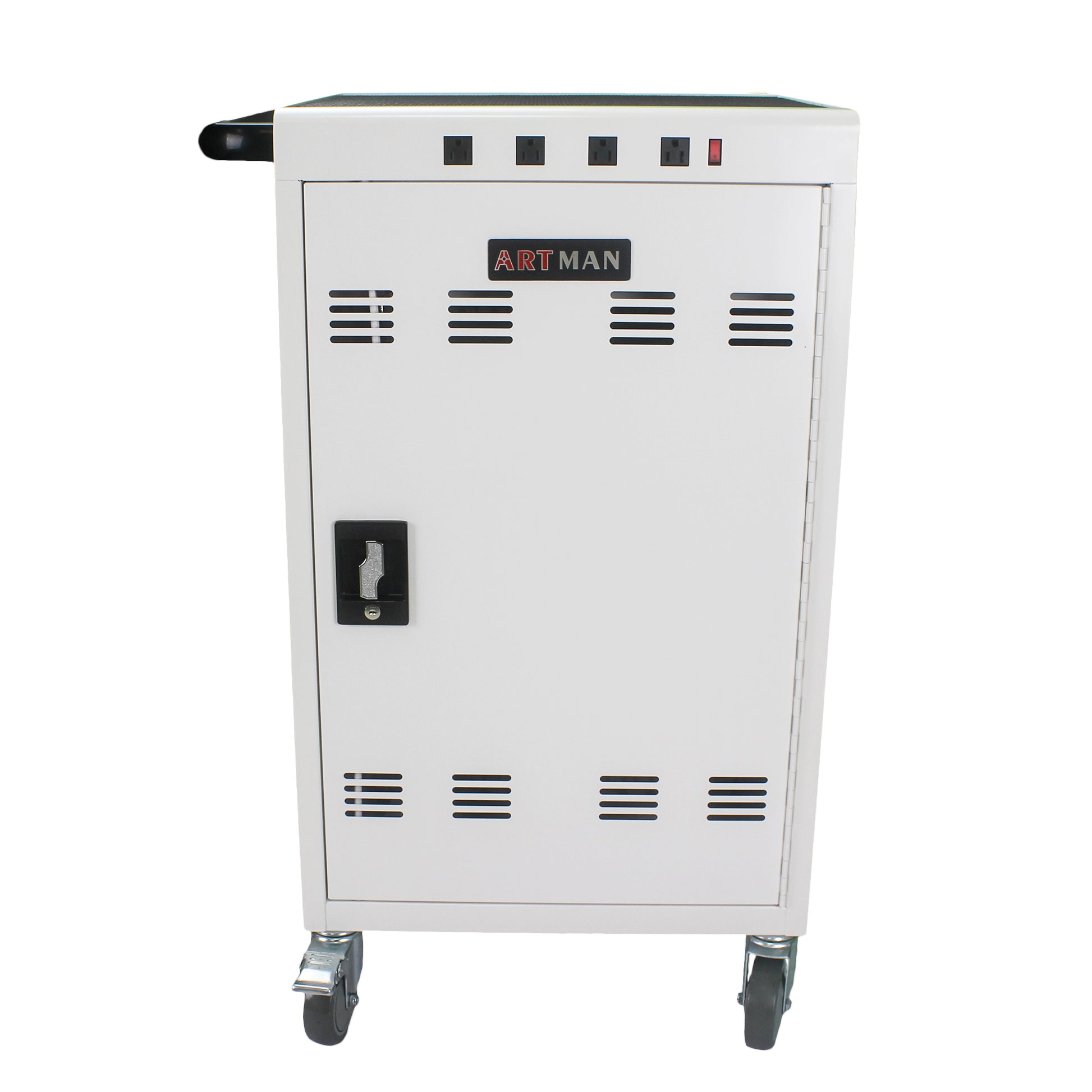 Mobile Charging Cart and Cabinet for Tablets, Laptops 31+4-Device