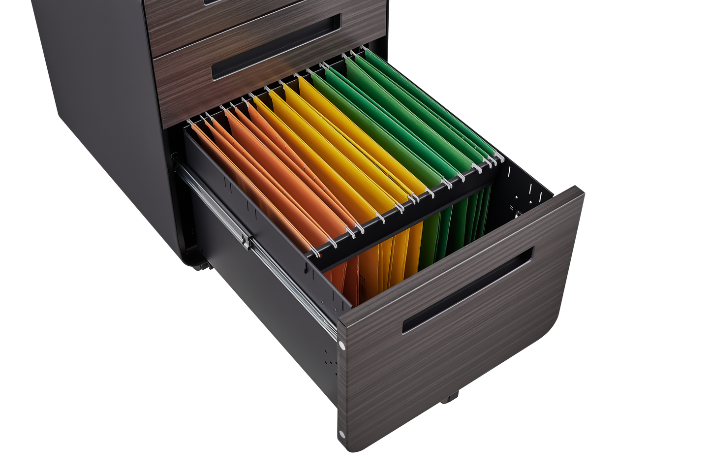 3 Drawer Mobile File Cabinet Under Desk Office