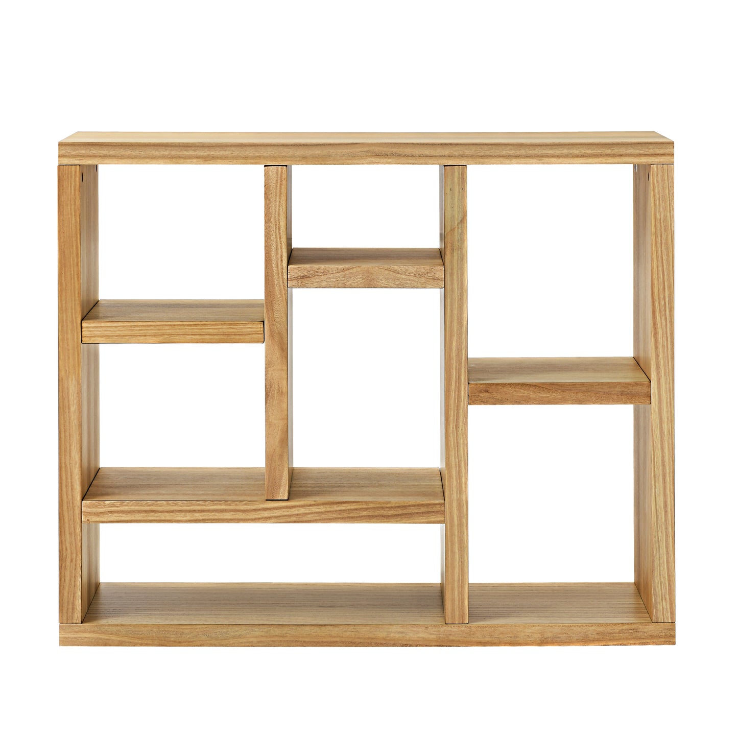 Freestanding Display Storage Cabinet with 7 Cube Storage Spaces